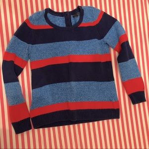 Tommy Hilfiger Blue/Red striped sweater M